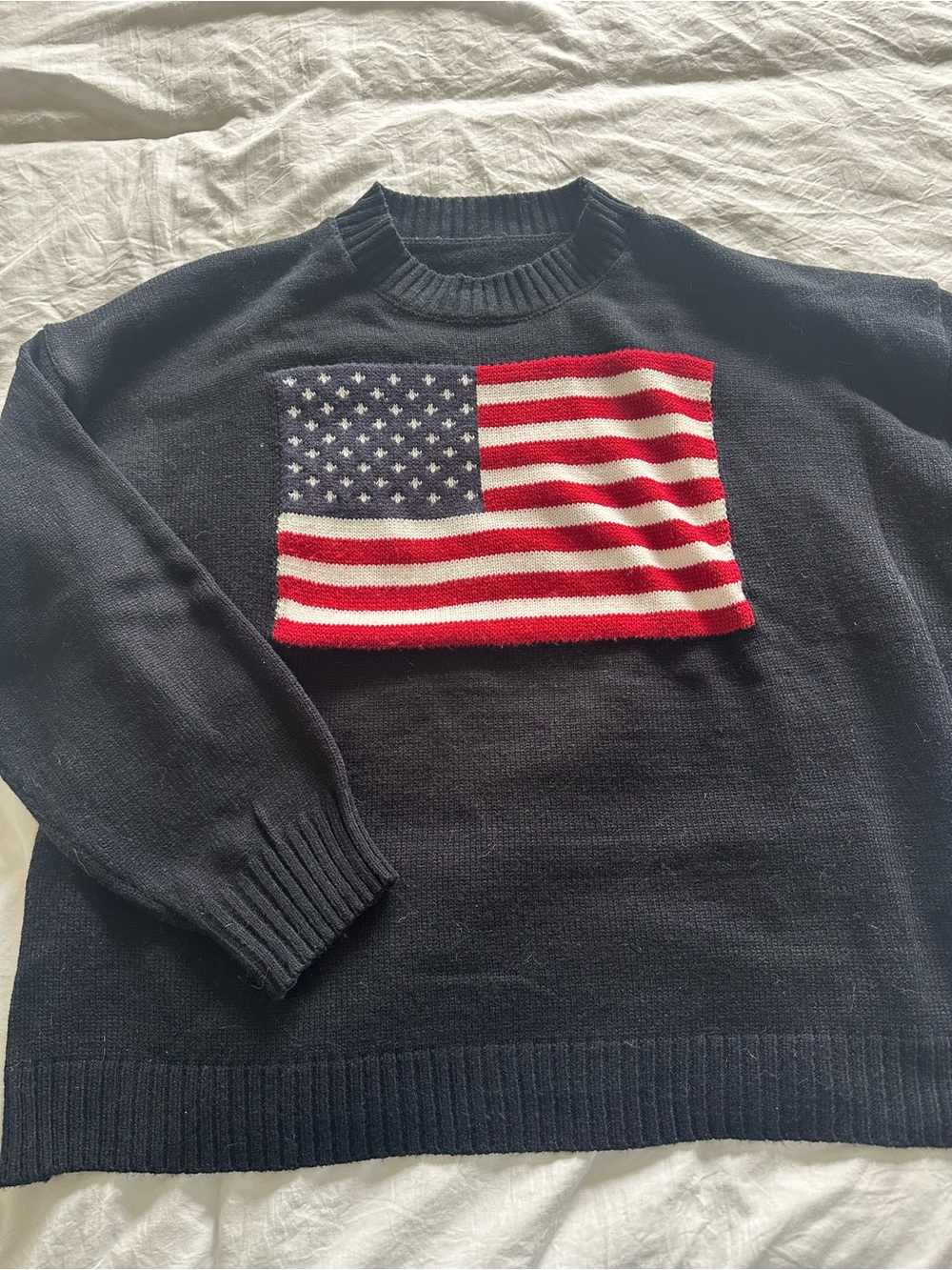 Oversize Black sweater flag (s)